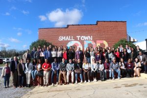 Students on the 2022 Burt Jones Rural Community Experience