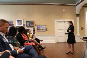 Students at Mobile History Museum