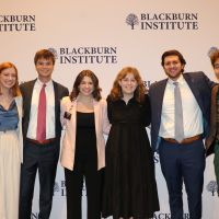 A group of Blackburn Fellows and students